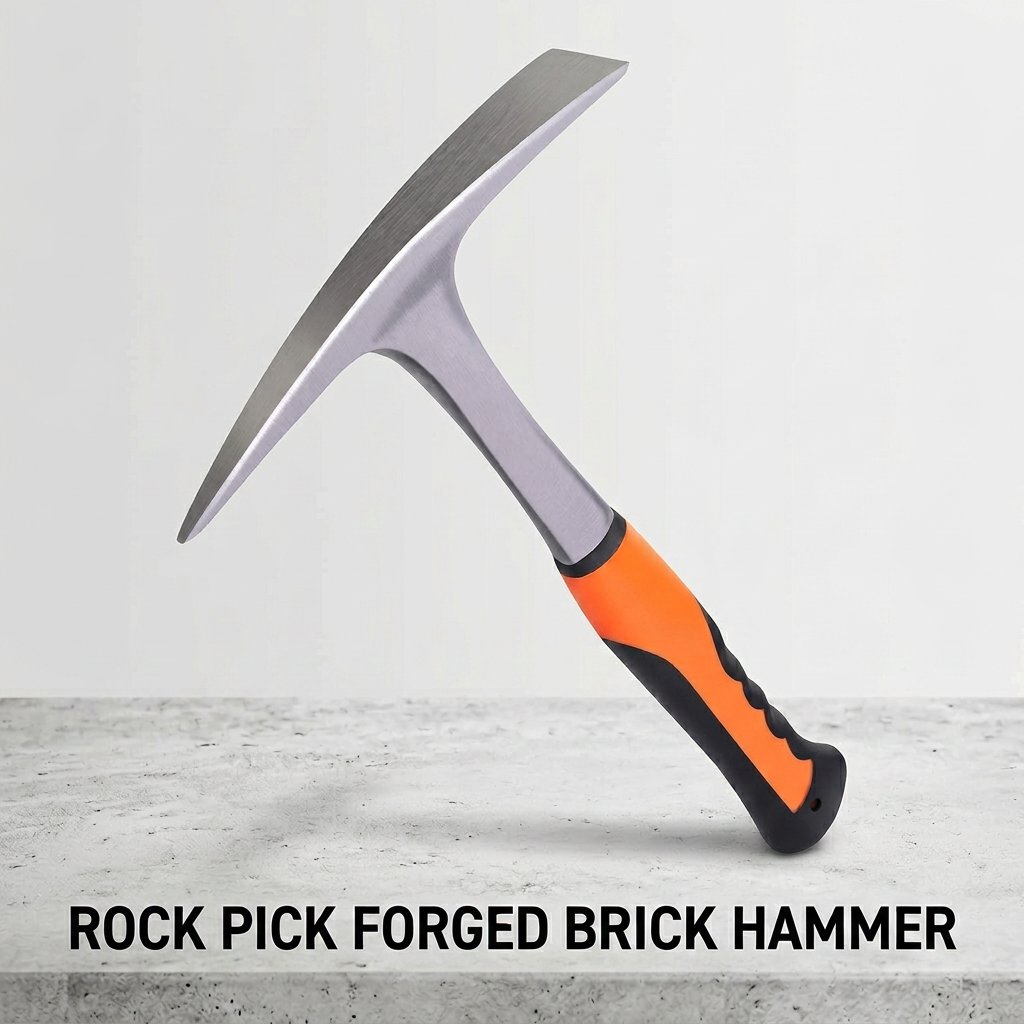 Rock Pick Forged Brick Hammer