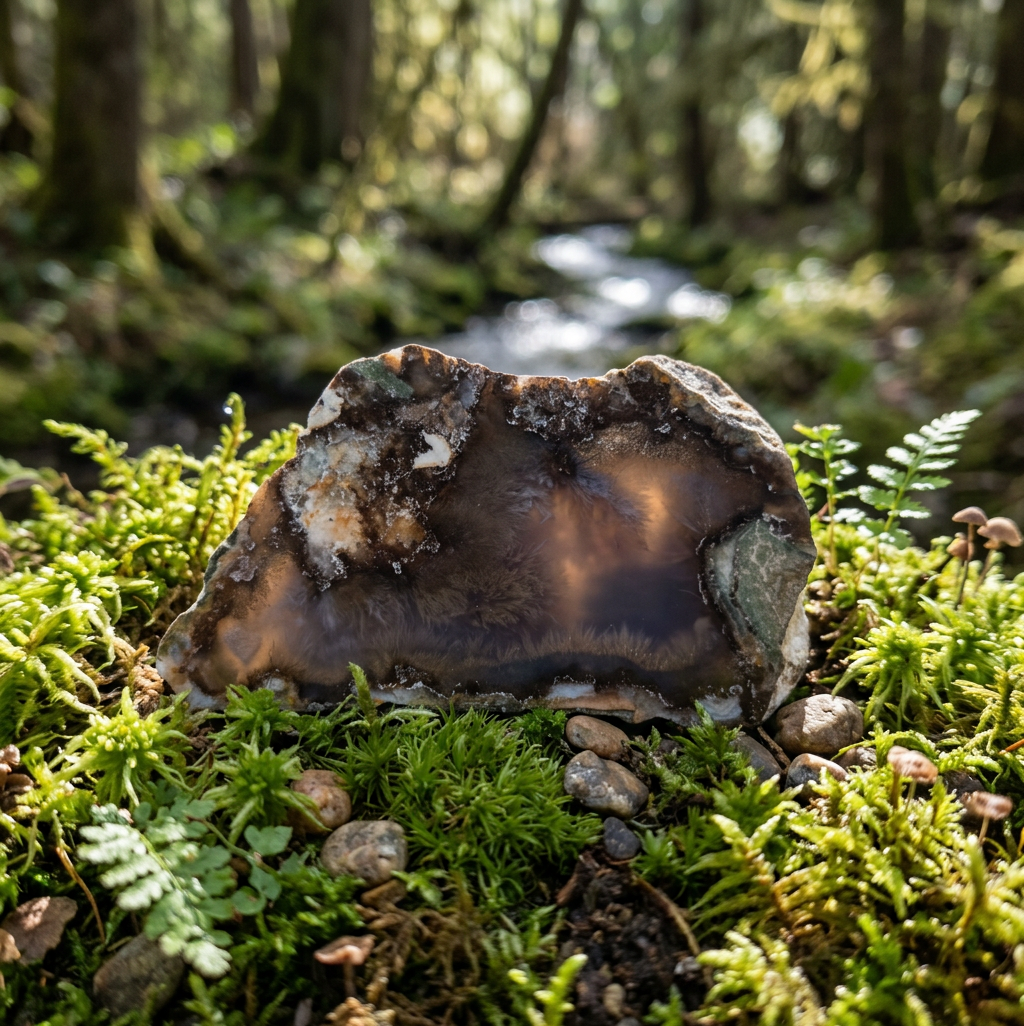 Stunning Scenic Moss Agate