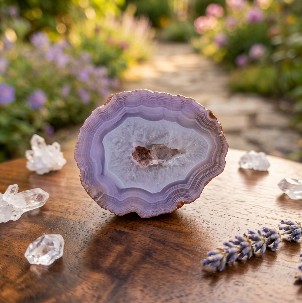 Purple Laguna Agate