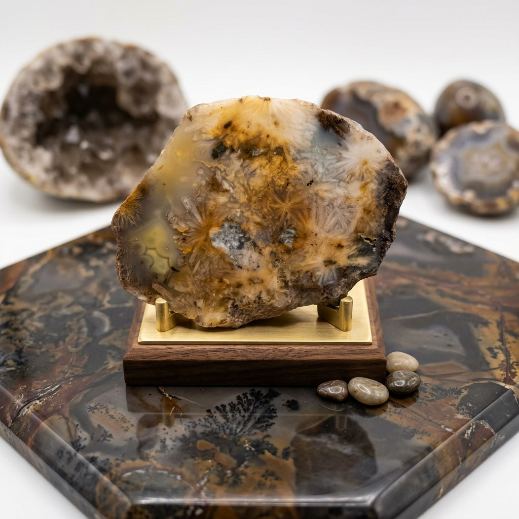 Graveyard Point Plume Agate