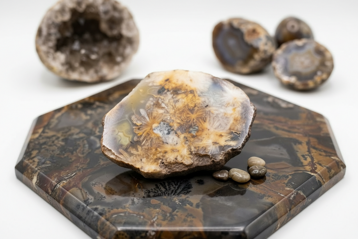 Graveyard Point Plume Agate