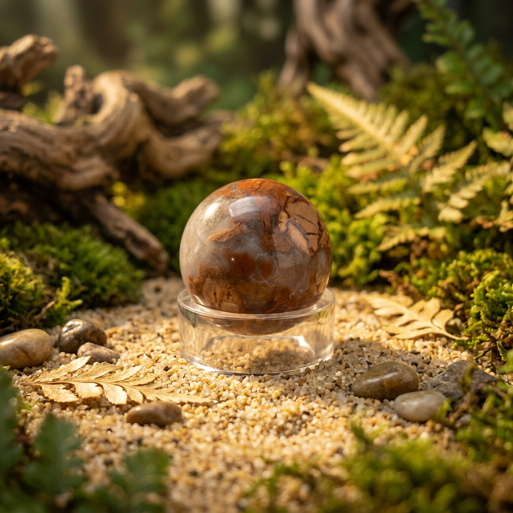 Mini Brecciated Jasper Sphere