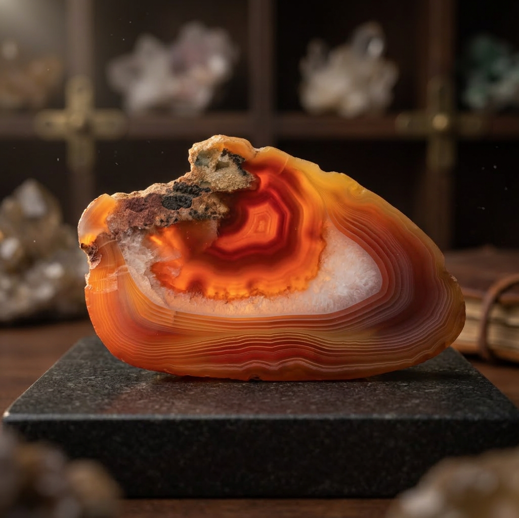 Stunning Polished Lake Superior Agate Stone