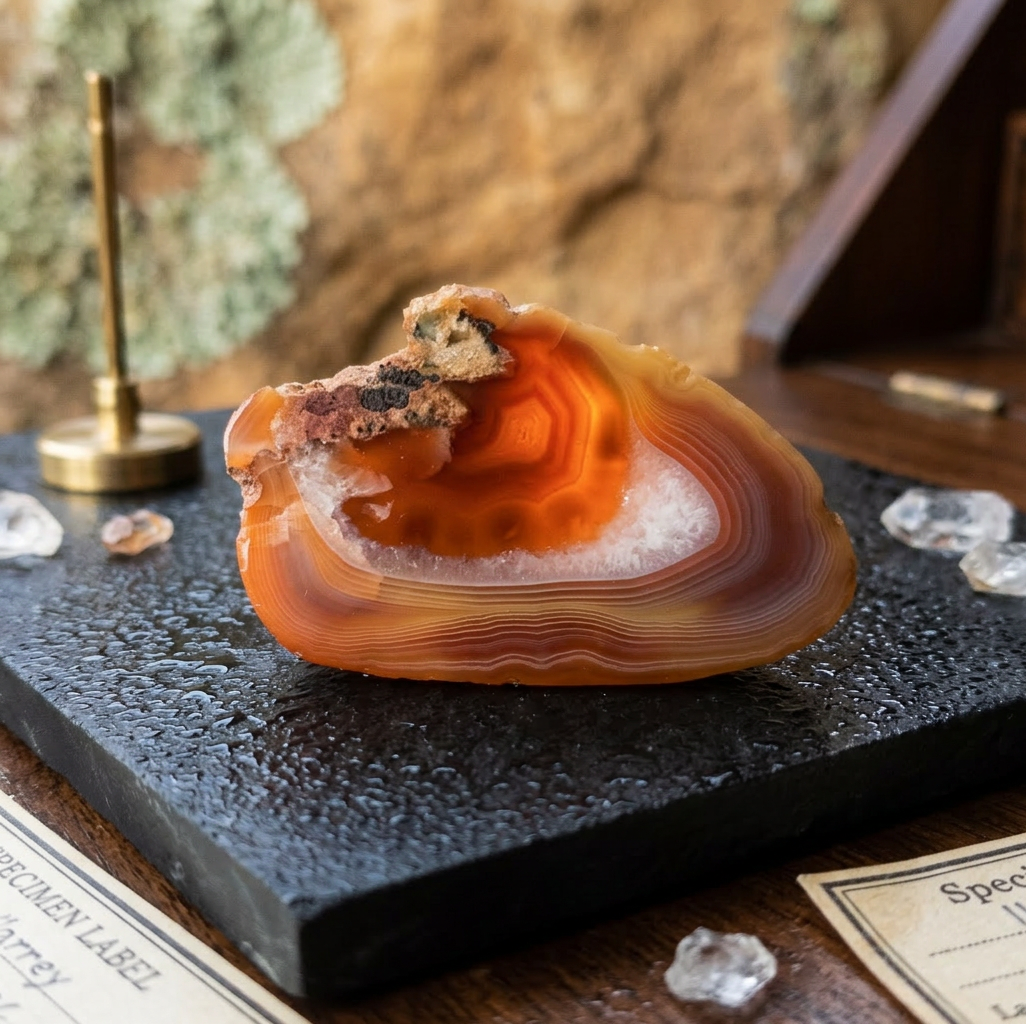 Stunning Polished Lake Superior Agate Stone