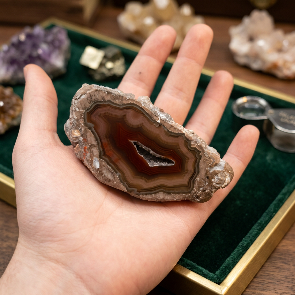 Beautiful Agate Stone from Brazil