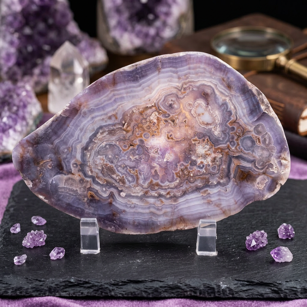 Beautiful Laguna Agate From Sierra Laguna Mountains of Chihuahua, Mexico