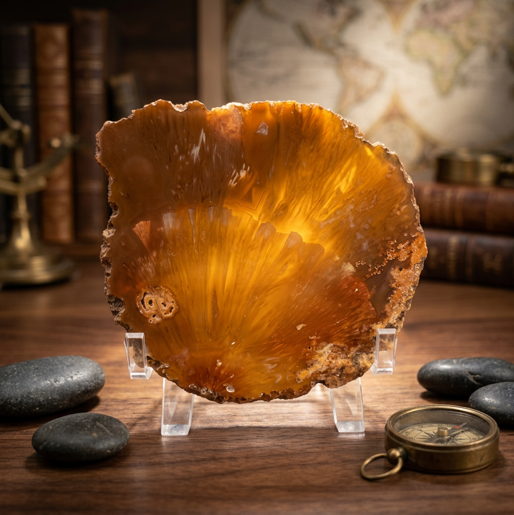 Beautiful Morocan Agate Slab