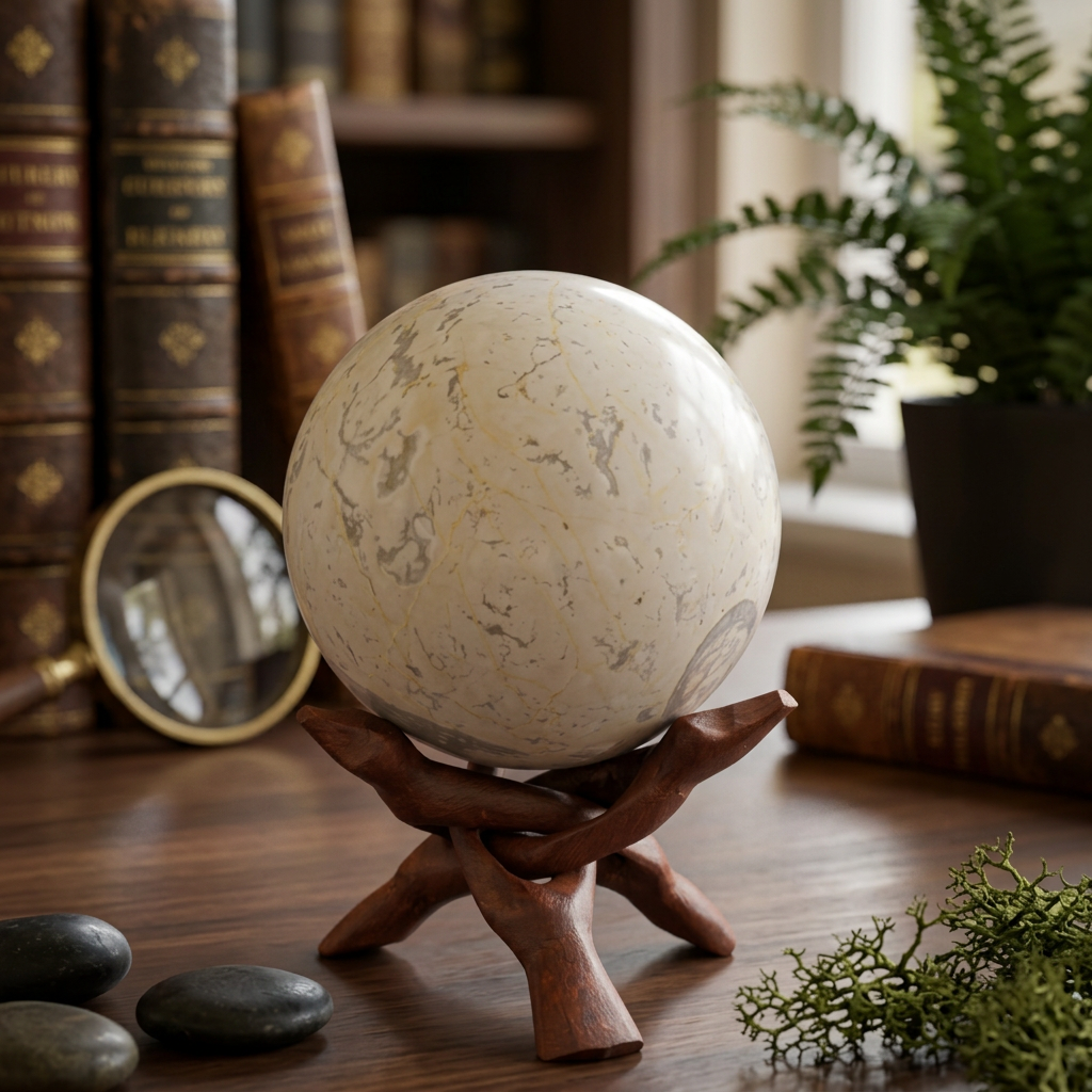 Stunning Ocean Jasper Sphere from Madagascar