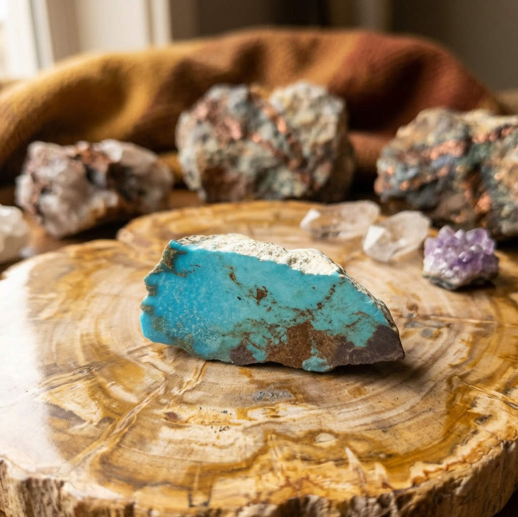 Natural Raw Turquoise from Arizona