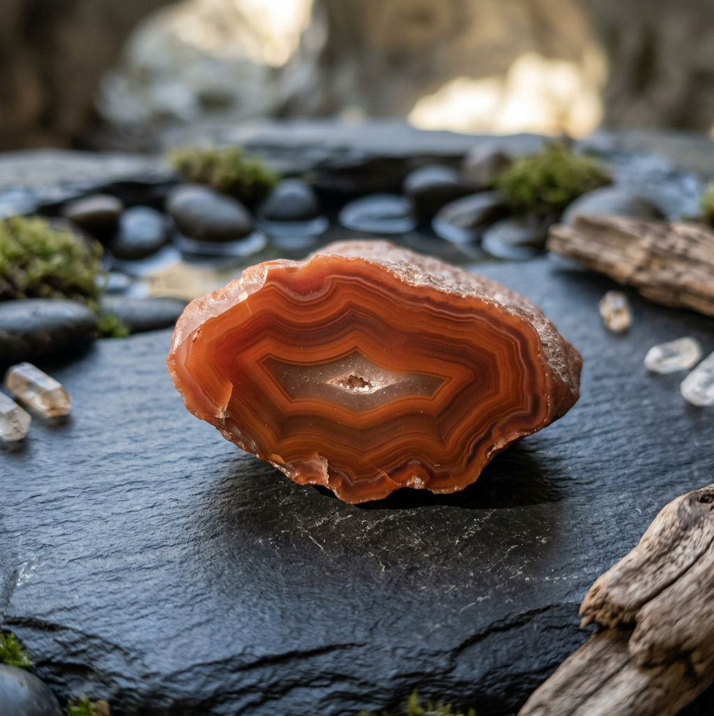 Natural Coyamito Agate from Northern Mexico