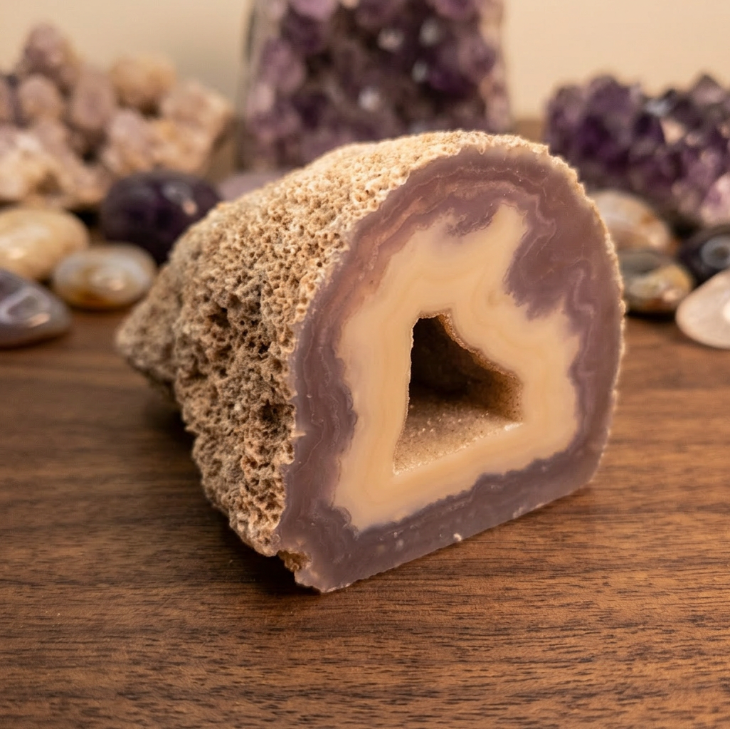 Beautiful Agate Stone from Oregon Paperweight