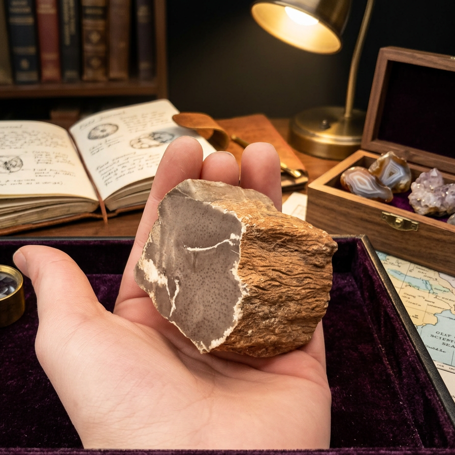 Amazing Fossilized Coral from Geogia