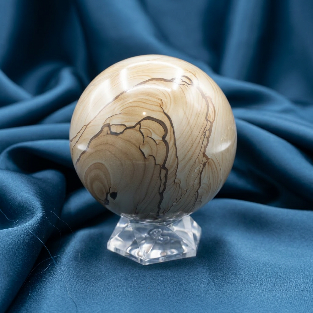 Stunning Polychrome Jasper Sphere