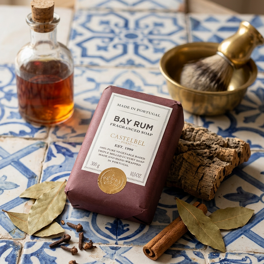 Castelbel Bay Rum Fragranced Soap Bar
