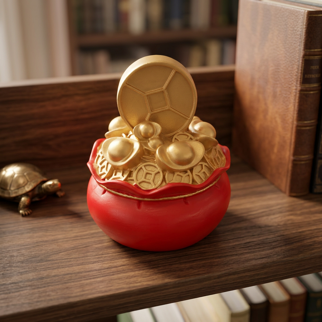 Chinese Feng Shui Money Bag Figurine