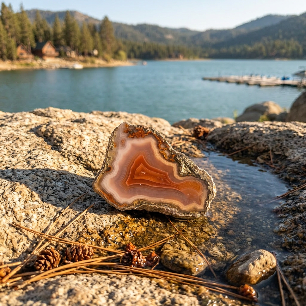 Polished Agate Laguna Stone