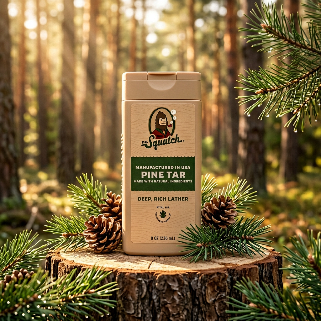 Dr.Squatch Men's Natural Body Wash (Pine Tar) 14fl oz