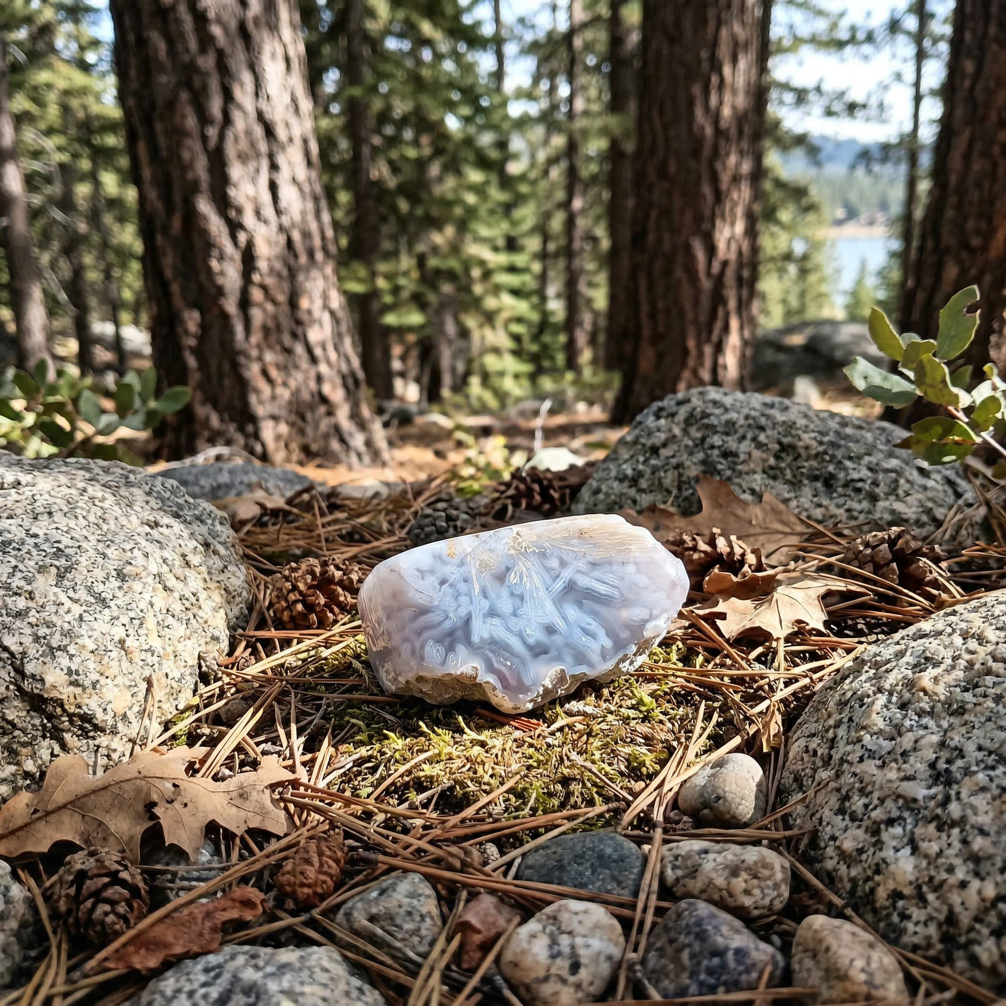 Blue Chalcedony Quartz