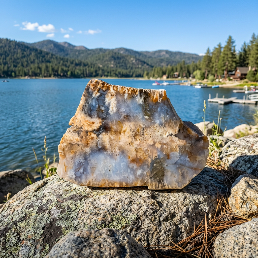 Large Chalcedony Agate Slab