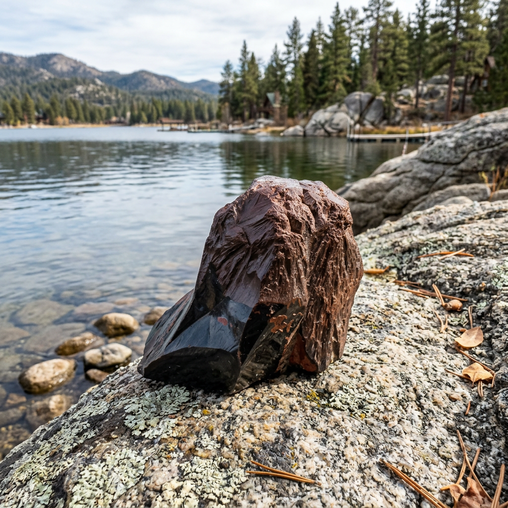 Chunk Of Mahogany Obsidian