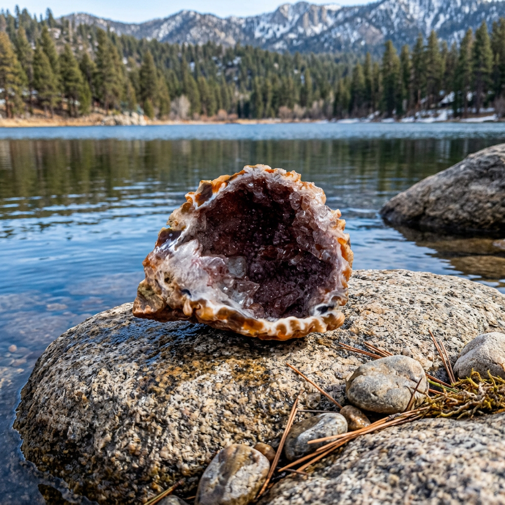 Stunning Druzy Quartz Geode