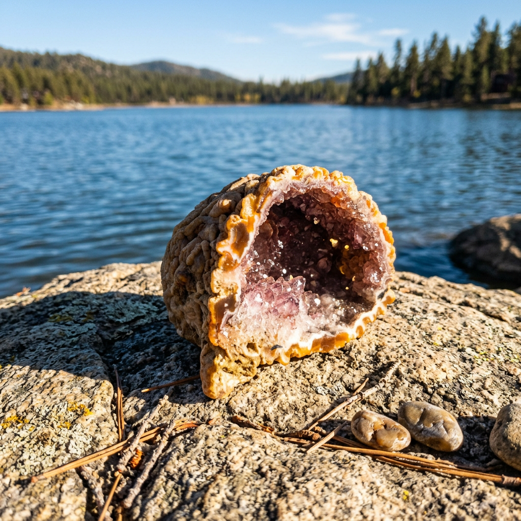 Stunning Druzy Quartz Geode