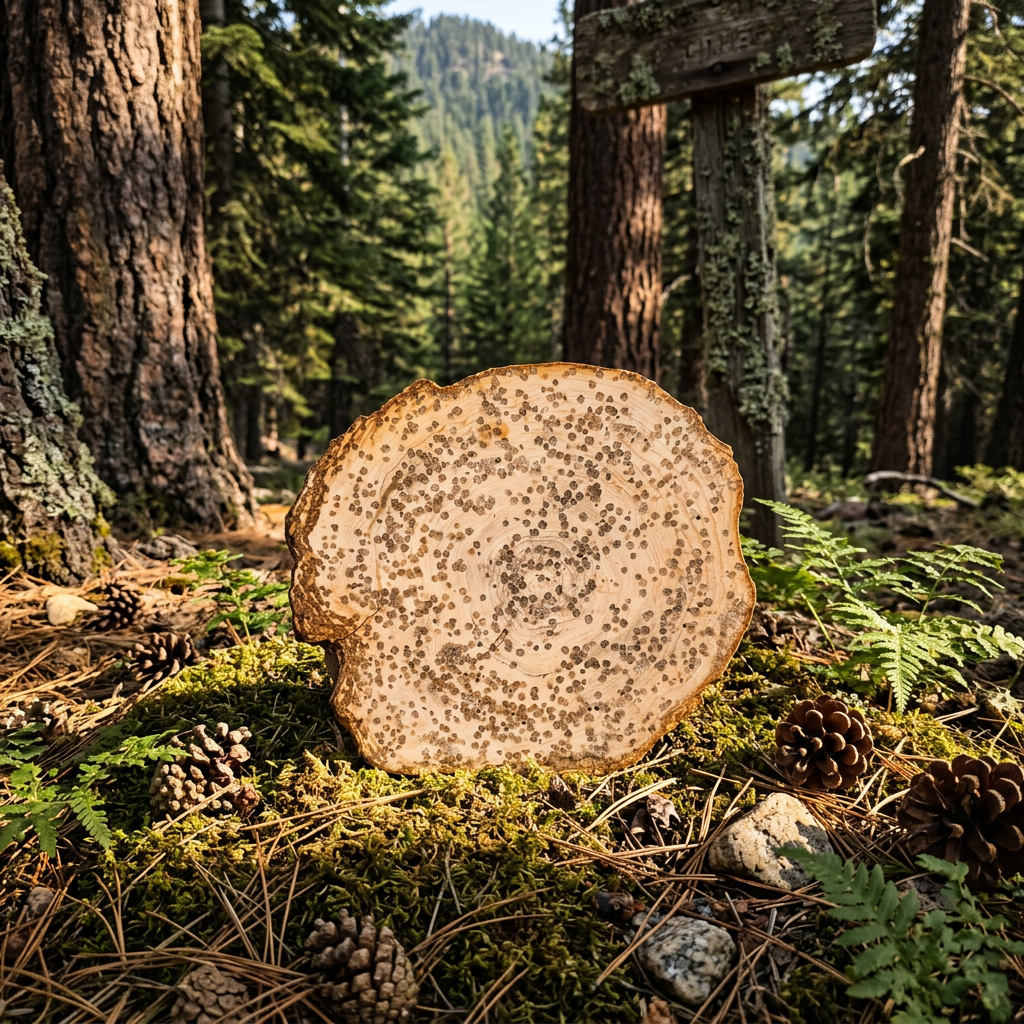 Speckled Petrified Wood Slab