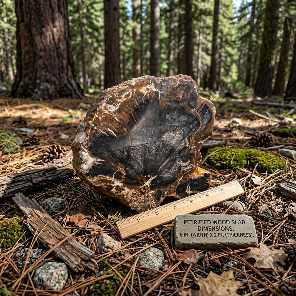 Unique Petrified Wood Slab