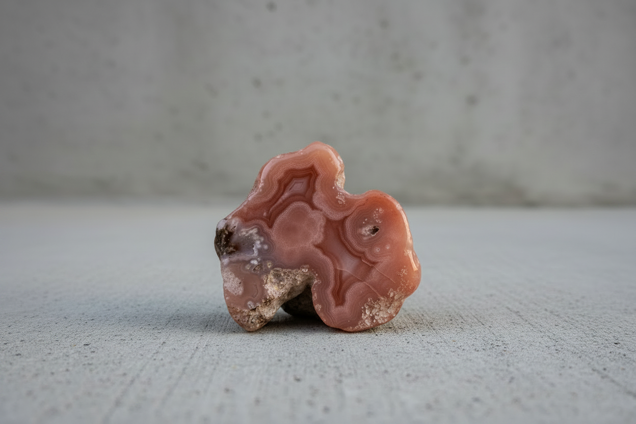 Red Banded Agate Nodule