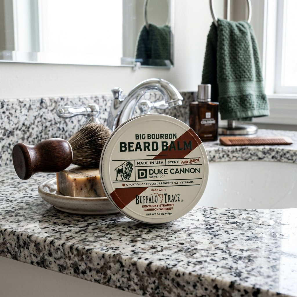 Big Bourbon Beard Balm In Scent Oak Barrel