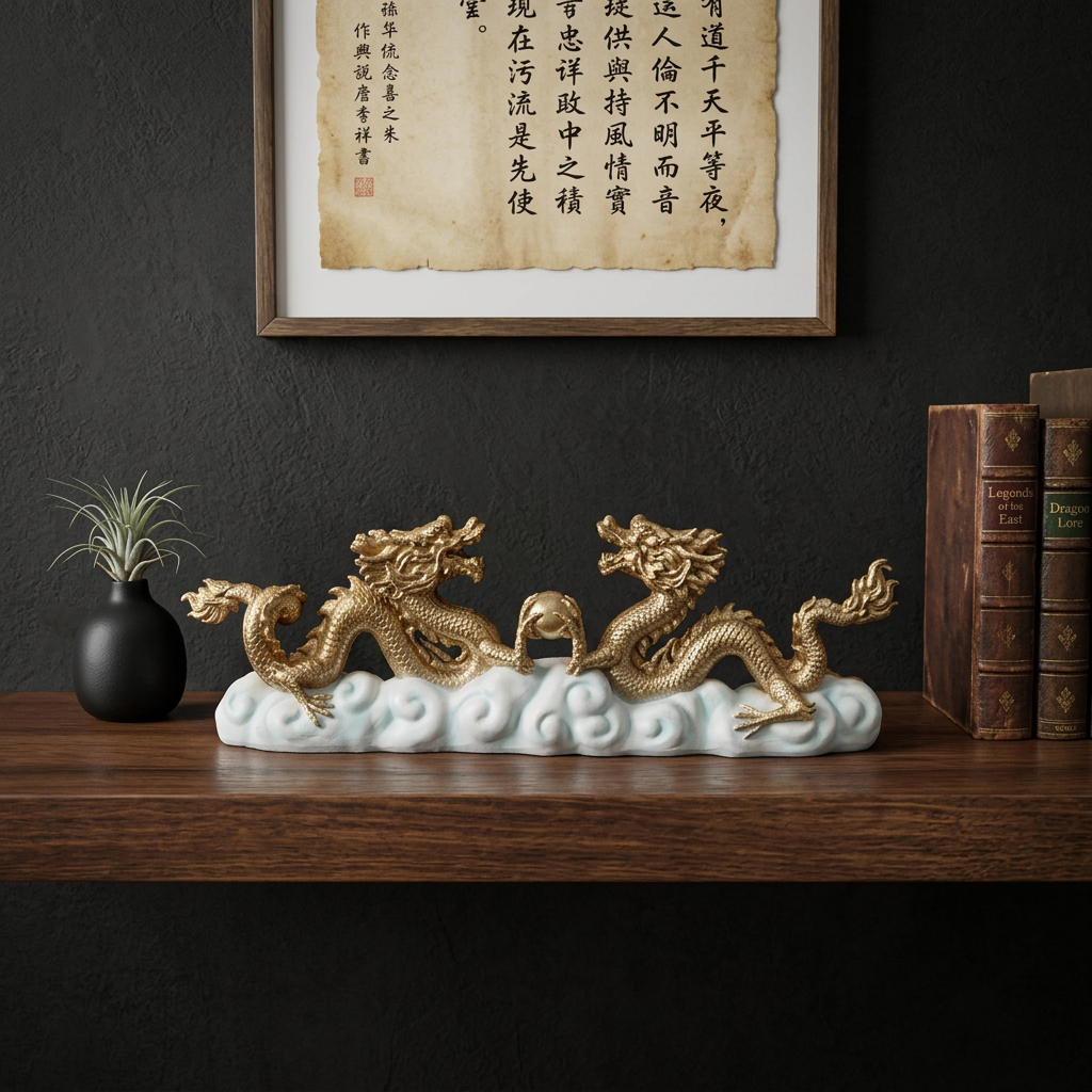 Decorative Chinese Dragon Figure