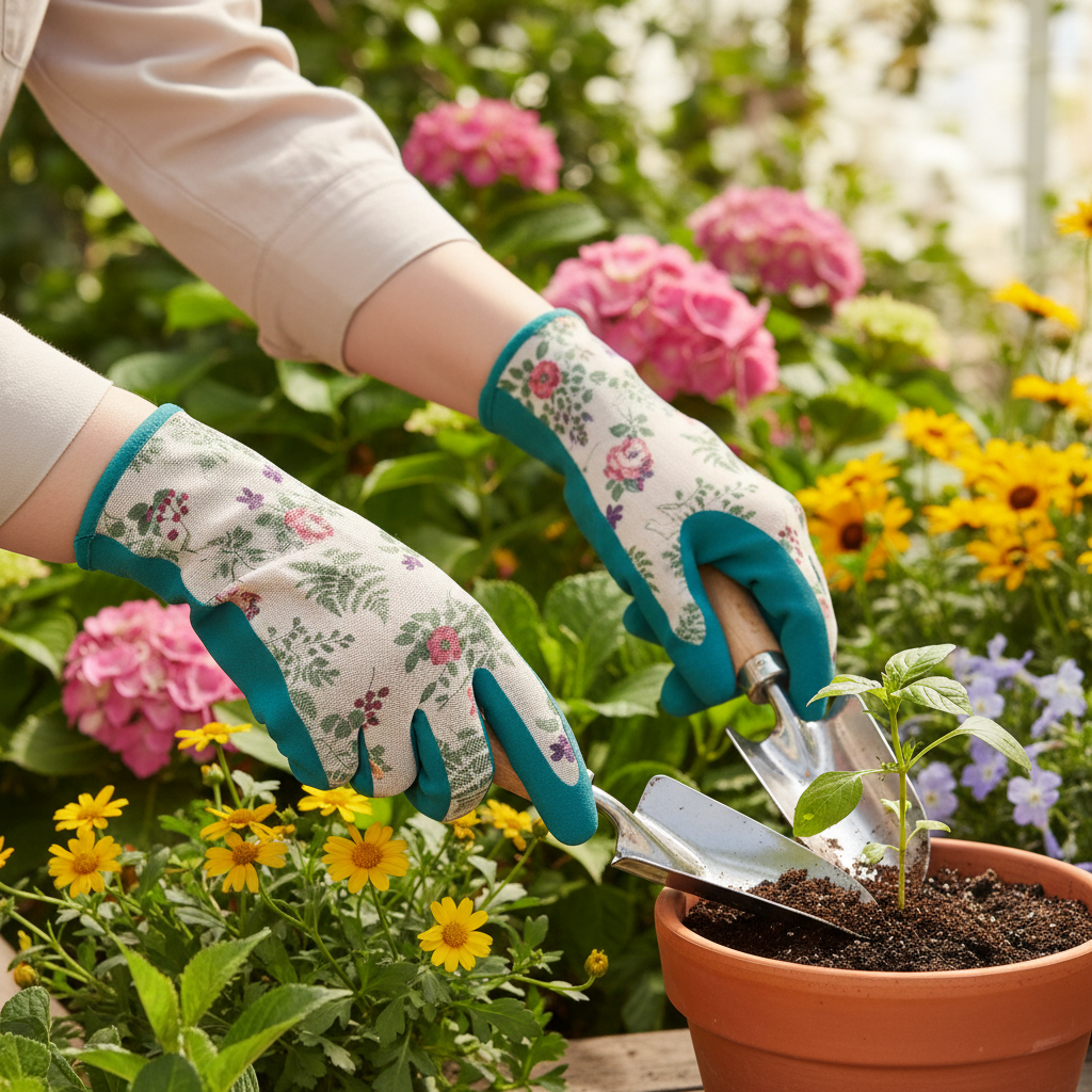 Laura Ashley All Weather Garden Gloves