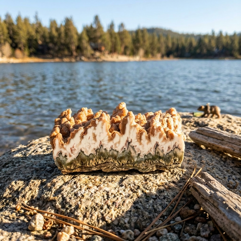 Stalactite Agate With A Botryoidal Chalcedony Surface