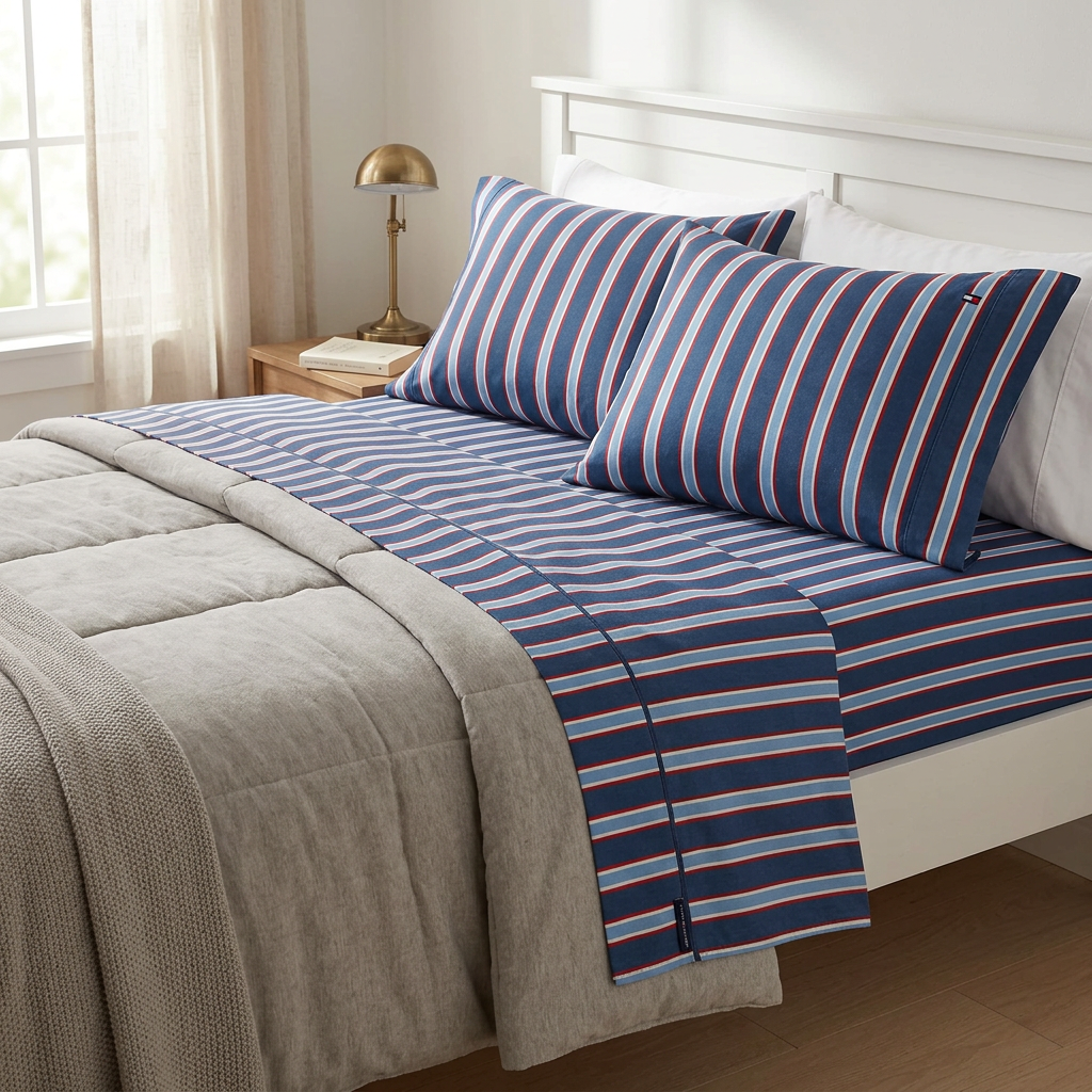 Tommy Hilfiger Twin Sheet Set 