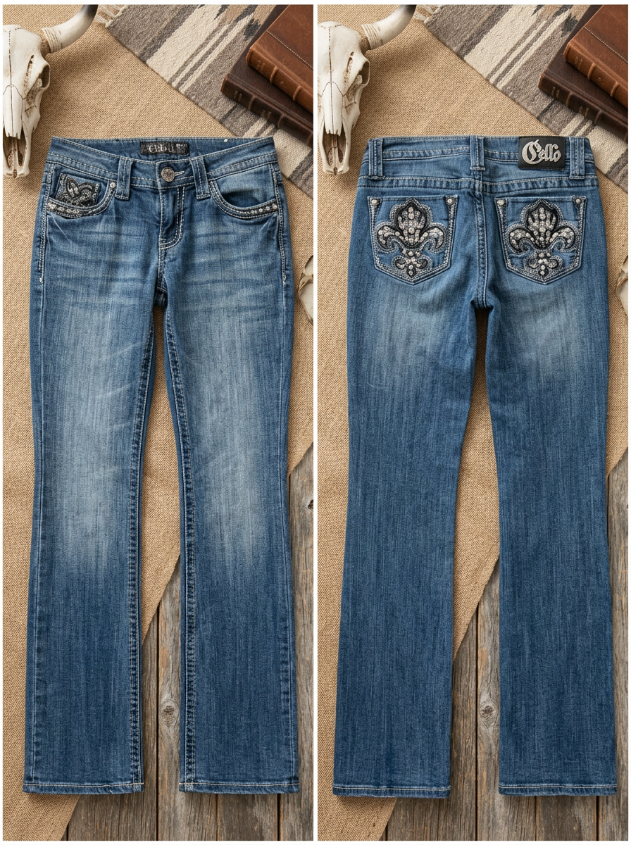 Cello Jeans Size 5 Bootcut Stretch Denim Jeans