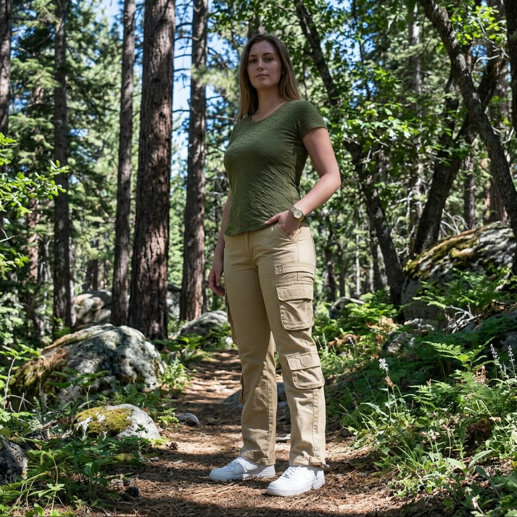 Love Gen Khaki Cargo Pants 5/28