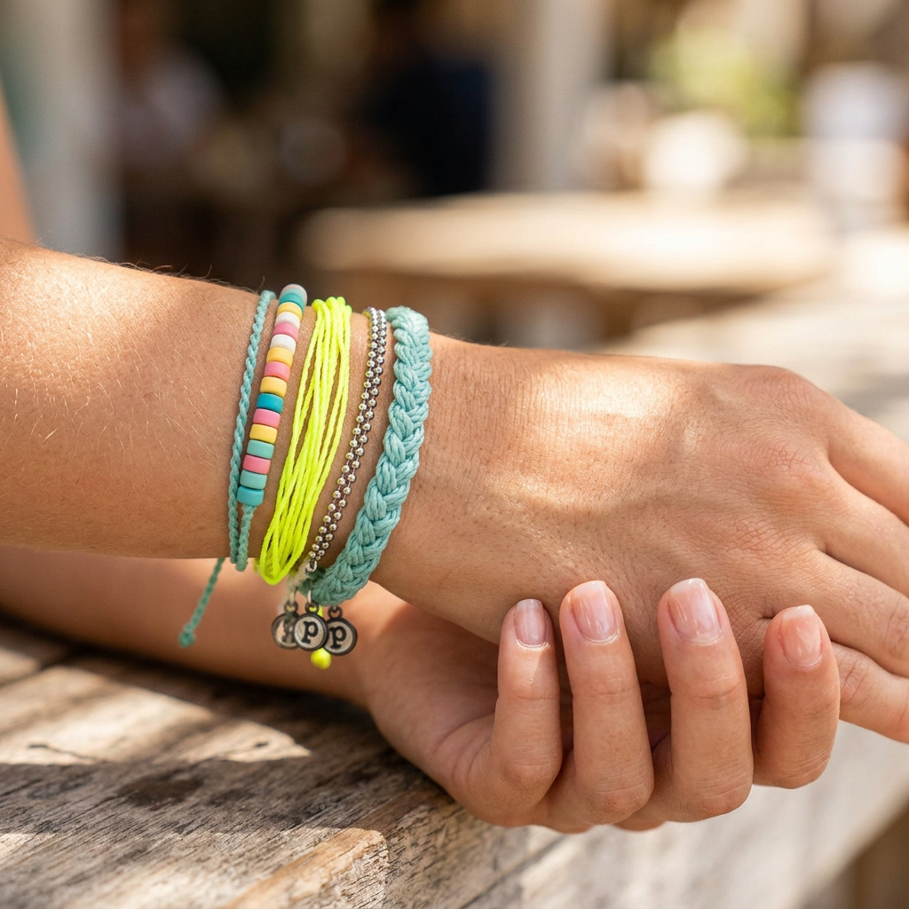 Pura Vida Reversible MOP Wave Ring