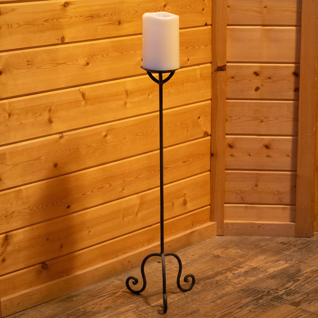 Set of 3 Metal Candle Holders