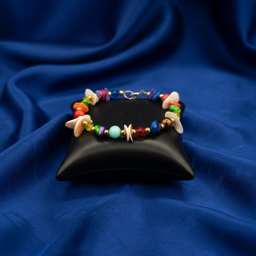 Handmade Colorful Beaded Bracelet