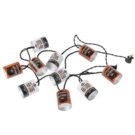 Harley-Davidson Oil Can Party Lights