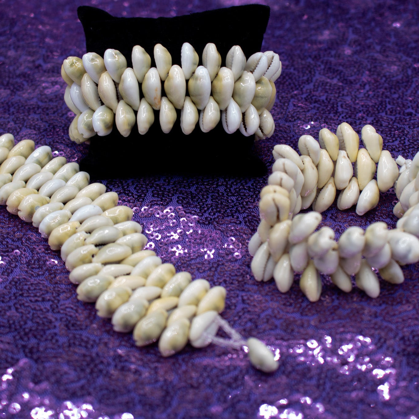 Handmade Cowrie Seashell Bracelet
