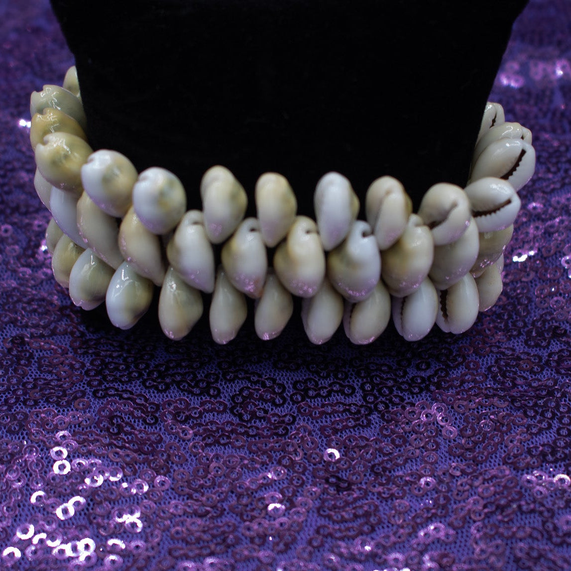 Handmade Cowrie Seashell Bracelet