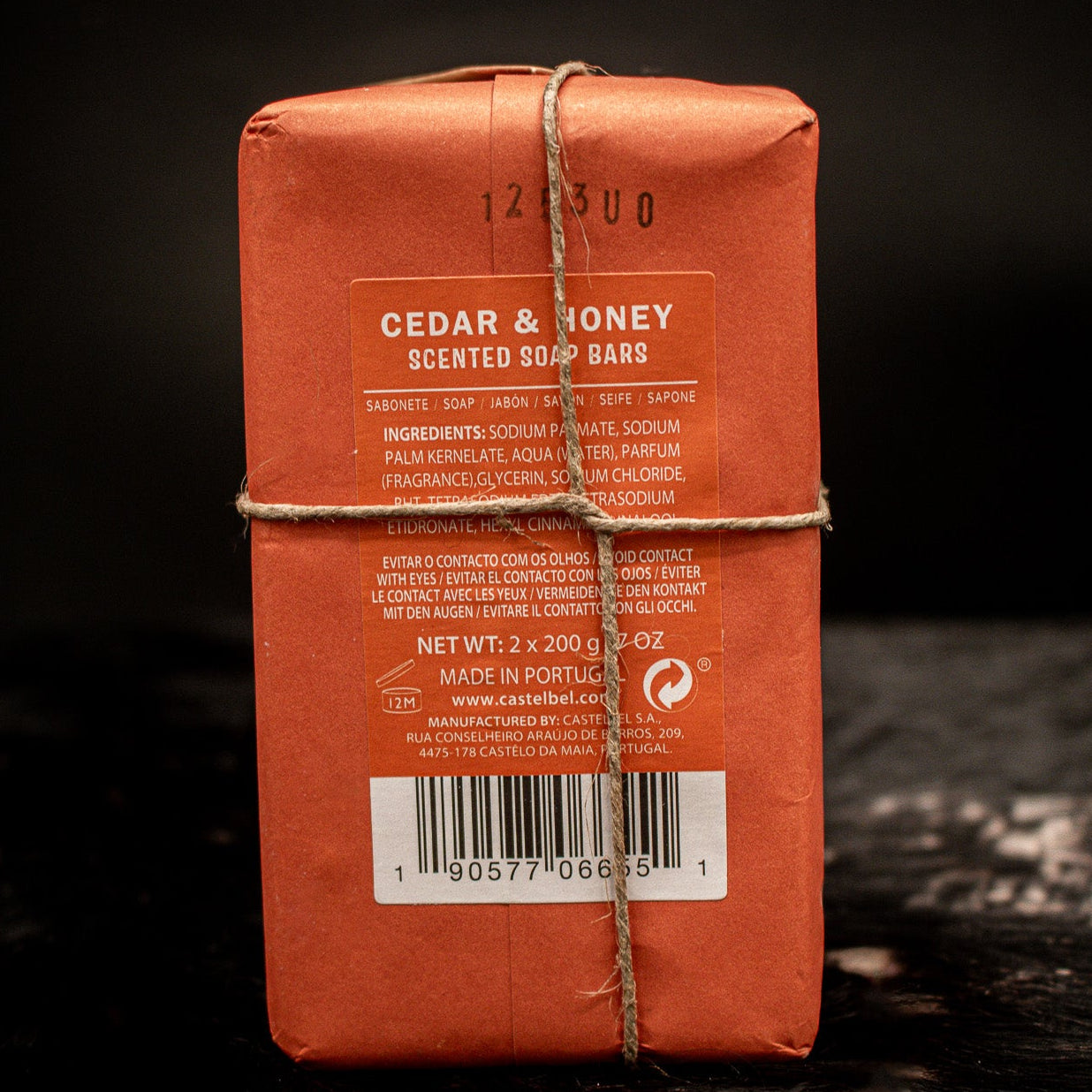 Castelbel Men's Two Pack Scented Soap Bars