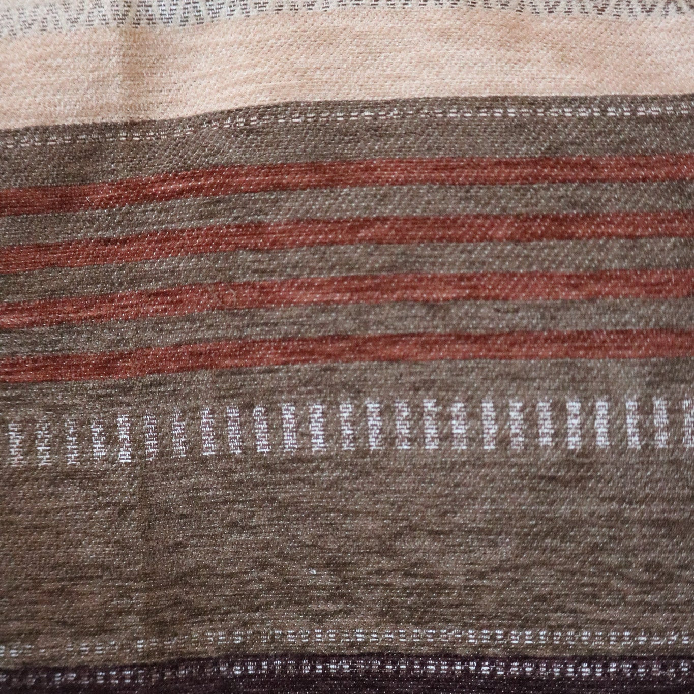 Carstens Inc. Mojave Sunset & Old West Stripe Euro Pillow Sham