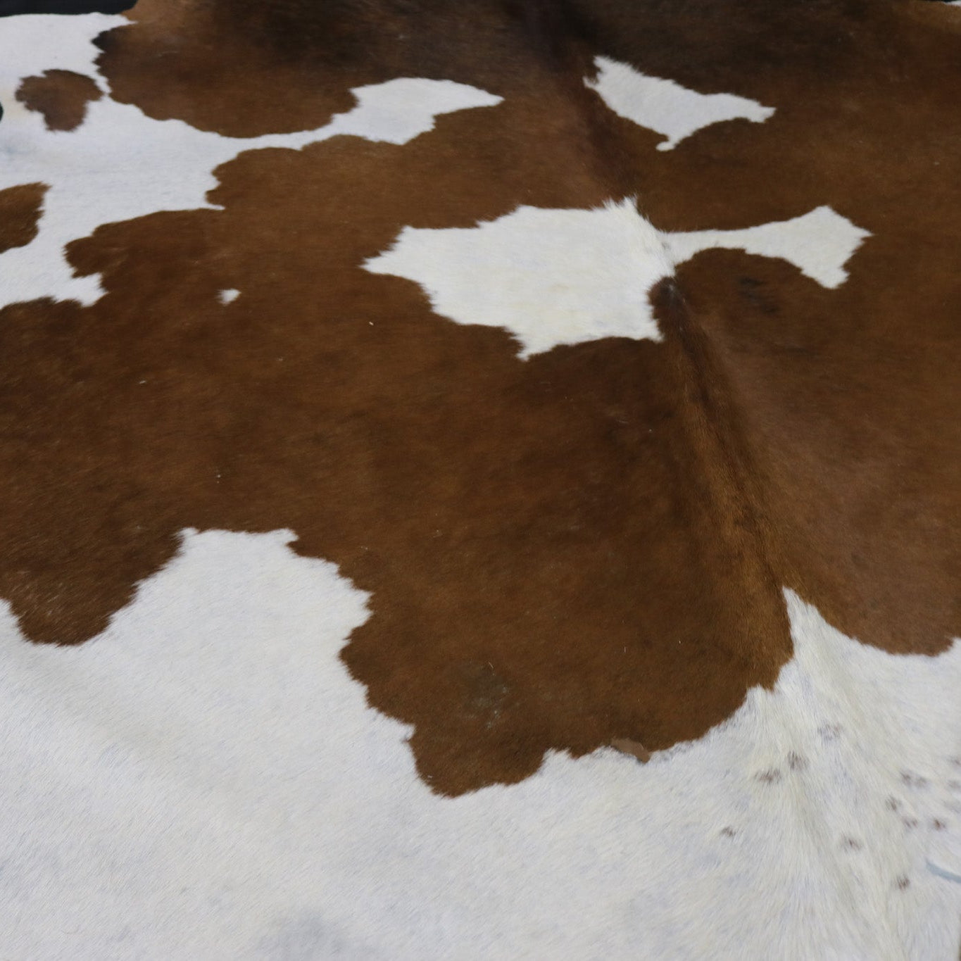 Fabulous Brown and White Cowhide Handcrafted in Brazil