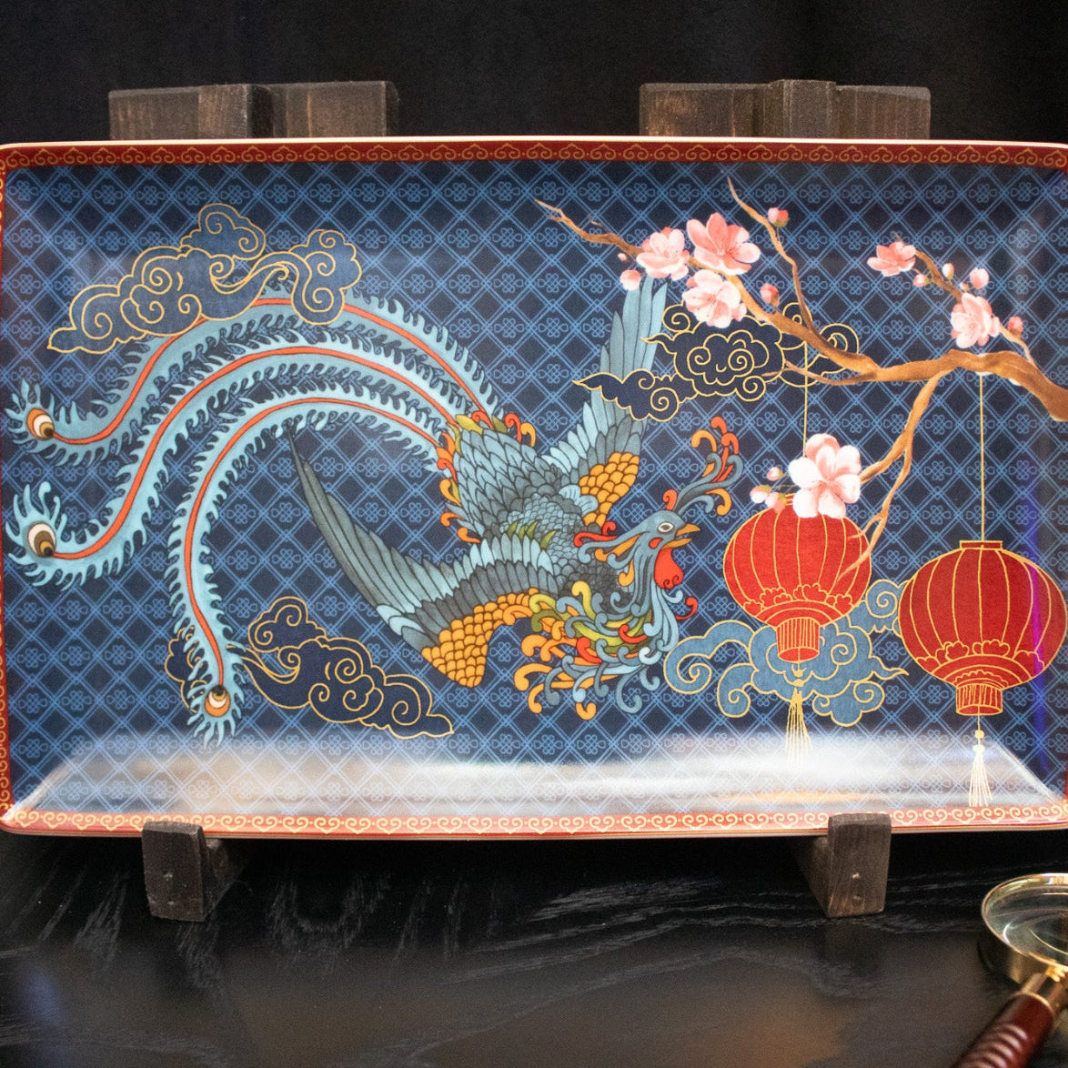 Williams Sonoma Lunar New Year Phoenix Serving Platter