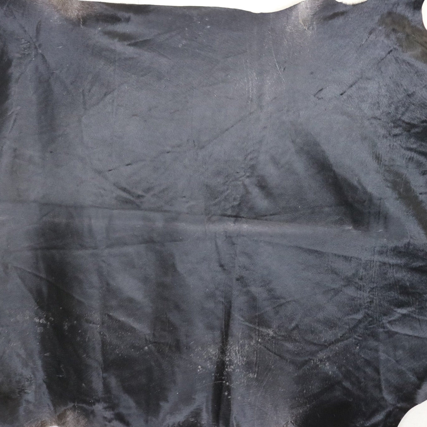 Luxurious Black Cowhide Handcrafted in Brazil