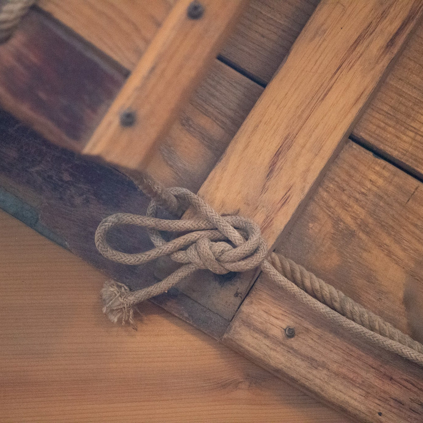 HEDLUND MOKOMIS ILL WOODEN TOBOGGAN