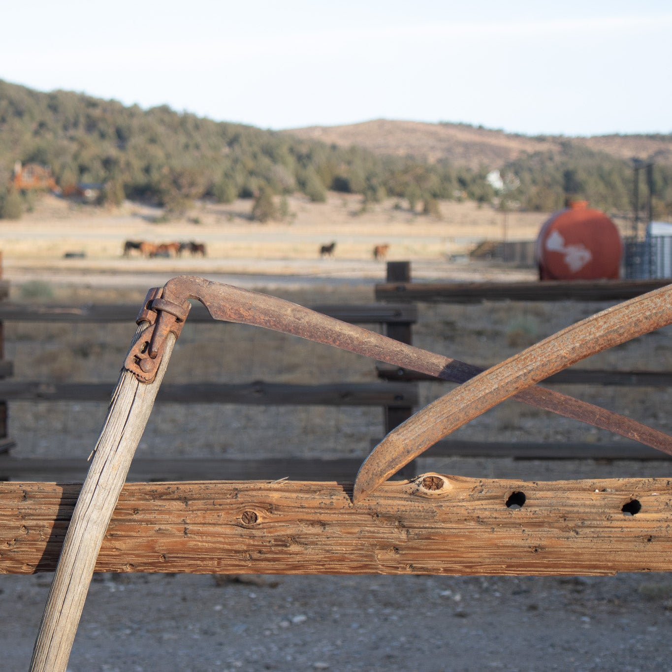 1900's Scythe Hay Sickle Farm Tool