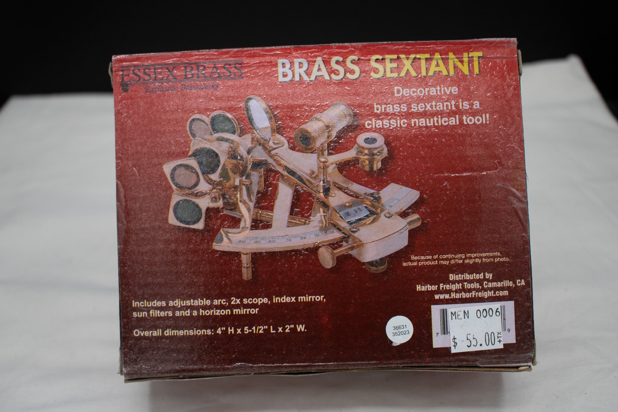 Essex Brass Brass Sextant